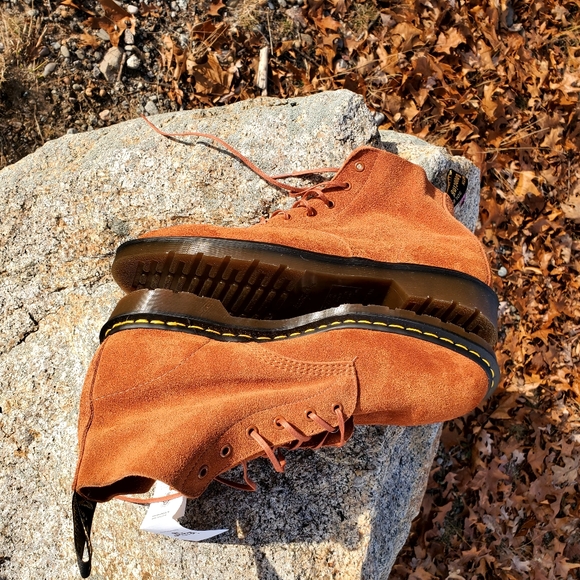 Dr. Martens Suede Leather Boots Made in England Size 11, USA Men's Size 12 - Picture 6 of 15